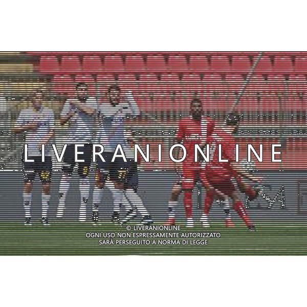 © TVRG Andrea Barberis (Monza) segna il gol dell\'1 a 0 Monza vs Lecce Campionato Serie BKT - 36a giornata Monza 04-05-2021 U-Power Stadium foto Roberto Garavaglia/ag. Aldo Liverani sas