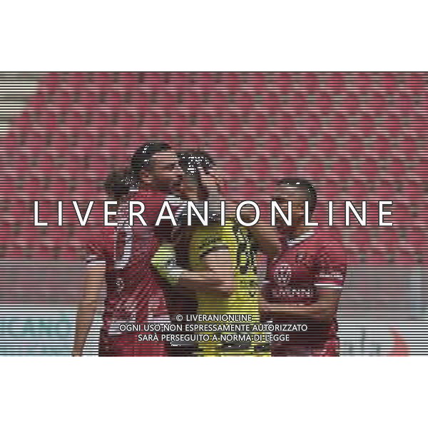 REGGINA - ASCOLI CAMPIONATO CALCIO SERIE B 04.05.2021 NELLA FOTO ESULTANZA DOPO IL RIGORE DI ABDELHAMID SABIRI PARATO DA ANDRADE NICOLAS ©PASQUALE GAREFFA / AGENZIA ALDO LIVERANI SAS