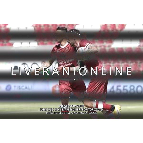 REGGINA - ASCOLI CAMPIONATO CALCIO SERIE B 04.05.2021 NELLA FOTO ESULTANZA DOPO IL GOL DI ADRIANO MONTALTO ©PASQUALE GAREFFA / AGENZIA ALDO LIVERANI SAS