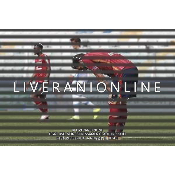Pescara - Reggiana Campionato di Calcio Serie BKT 04/05/2021 nella foto: delusione reggiana a fine gara ©Claudio Zamagni/Agenzia Aldo Liverani