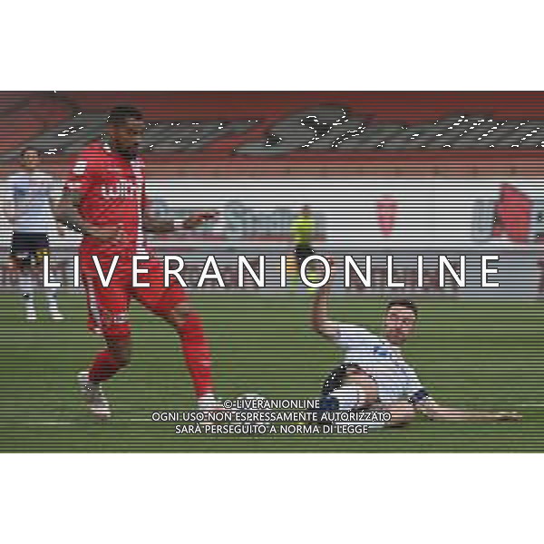 © TVRG Kevin Prince Boateng (Monza) e Fabio Lucioni (Lecce) Monza vs Lecce Campionato Serie BKT - 36a giornata Monza 04-05-2021 U-Power Stadium foto Roberto Garavaglia/ag. Aldo Liverani sas