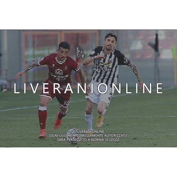 REGGINA - ASCOLI CAMPIONATO CALCIO SERIE B 04.05.2021 NELLA FOTO BELLOMO NICOLA E D\'ORAZIO TOMMASO ©PASQUALE GAREFFA / AGENZIA ALDO LIVERANI SAS