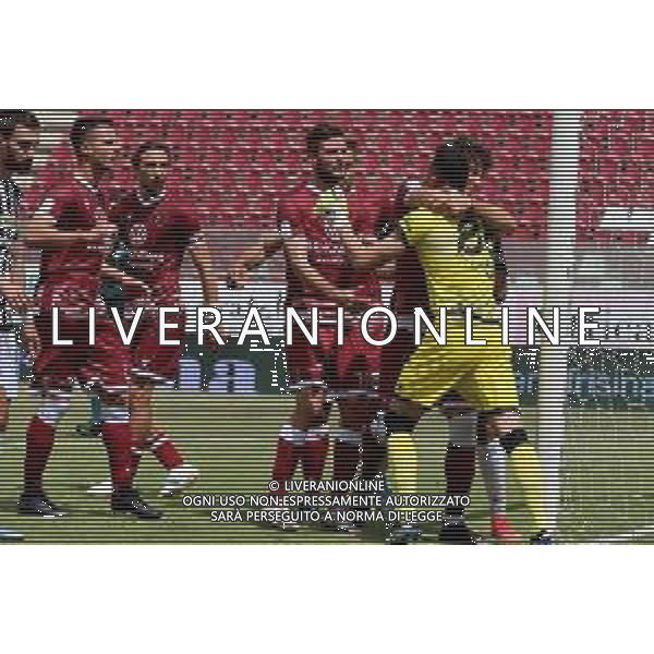 REGGINA - ASCOLI CAMPIONATO CALCIO SERIE B 04.05.2021 NELLA FOTO ESULTANZA DOPO IL RIGORE PARATO DA ANDRADE NICOLAS ©PASQUALE GAREFFA / AGENZIA ALDO LIVERANI SAS