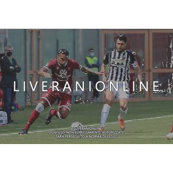 REGGINA - ASCOLI CAMPIONATO CALCIO SERIE B 04.05.2021 NELLA FOTO MICHAEL FOLORUNSHO E RAFFAELE PUCINO ©PASQUALE GAREFFA / AGENZIA ALDO LIVERANI SAS
