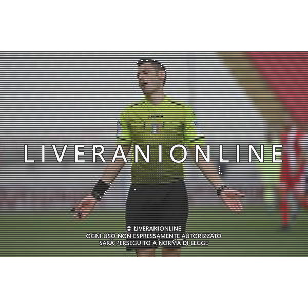¬© TVRG l\'arbitro Maurizio Mariani di Aprilia (LT) Monza vs Lecce Campionato Serie BKT - 36a giornata Monza 04-05-2021 U-Power Stadium foto Roberto Garavaglia/ag. Aldo Liverani sas / AGENZIA ALDO LIVERANI SAS