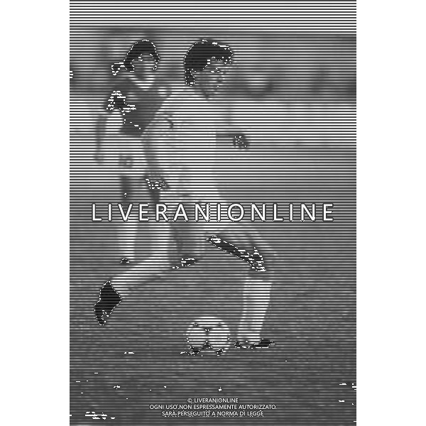 RETROSPETTIVA JOSE\' OSCAR HERRERA CALCIATORE nella foto CON LA MAGLIA DELLA NAZIONALE DELL\'URUGUAY CALCIO NEL 1990 ©Archivio Giovanni Liverani / AGENZIA ALDO LIVERANI SAS