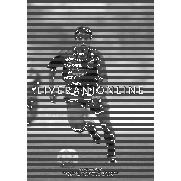 RETROSPETTIVA JOSE\' OSCAR HERRERA CALCIATORE nella foto CON LA MAGLIA DEL CAGLIARI CALCIO NEL 1992-1993 ©Archivio Giovanni Liverani / AGENZIA ALDO LIVERANI SAS