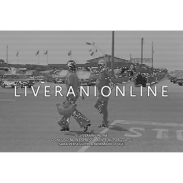 RETROSPETTIVA FERRUCCIO VALCAREGGI ALLENATORE, IN VACANZA AL MARE A FORTE DEI MARMI ESTATE 1974 ©Archivio Giovanni Liverani / AGENZIA ALDO LIVERANI SAS
