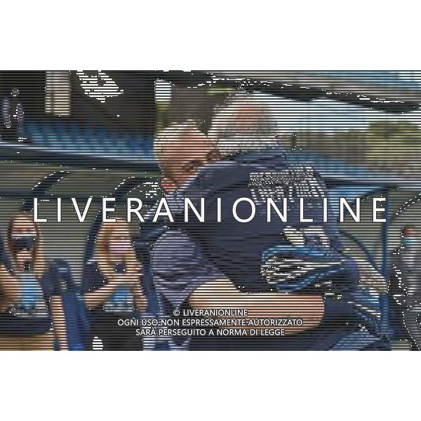 Guglielmii/LMedia - Empoli vs Cosenza - Campionato di Calcio Serie BKT 2020/2021 04 maggio 2021 - Stadio Carlo Castellani, Empoli, Italia Nella foto: I giocatori dell\'Empoli festeggiano la promozione in serie A @Guglielmii/LMedia AG ALDO LIVERANI SAS