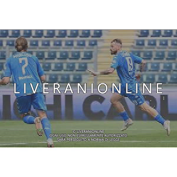 Guglielmii/LMedia - Empoli vs Cosenza - Campionato di Calcio Serie BKT 2020/2021 04 maggio 2021 - Stadio Carlo Castellani, Empoli, Italia Nella foto: Esultanza Andrea La Mantia (Empoli) @Guglielmii/LMedia AG ALDO LIVERANI SAS