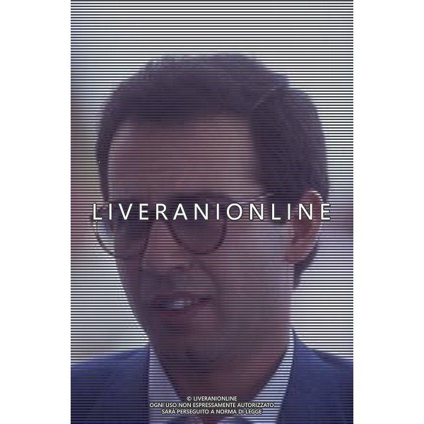 RETROSPETTIVA GIUSEPPE TORNATORE REGISTA NELLA FOTO GIUSEPPE TORNATORE AL FESTIVAL DI CANNES NELL\'ANNO 1989 FILM IN CONCORSO“ CINEMA PARADISO“ AG ALDO LIVERANI SAS