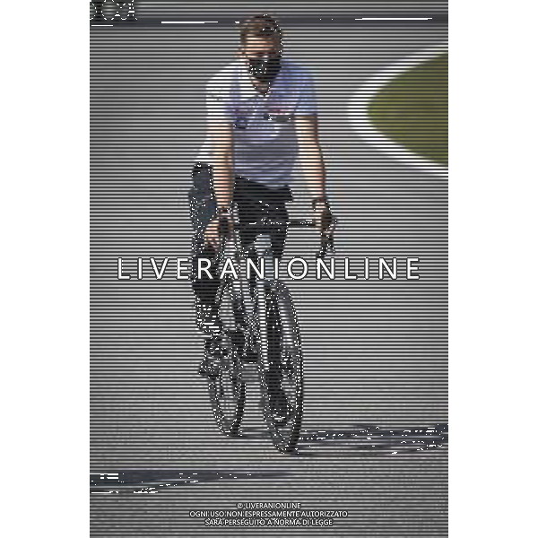 Mick Schumacher (GER) Haas F1 Team rides the circuit. 06.05.2021. Formula 1 World Championship, Rd 4, Spanish Grand Prix, Barcelona, Spain, Preparation Day. - www.xpbimages.com, EMail: requests@xpbimages.com © Copyright: Bearne / XPB Images / AGENZIA ALDO LIVERANI SAS - ITALY ONLY EDITORIAL USE ONLY