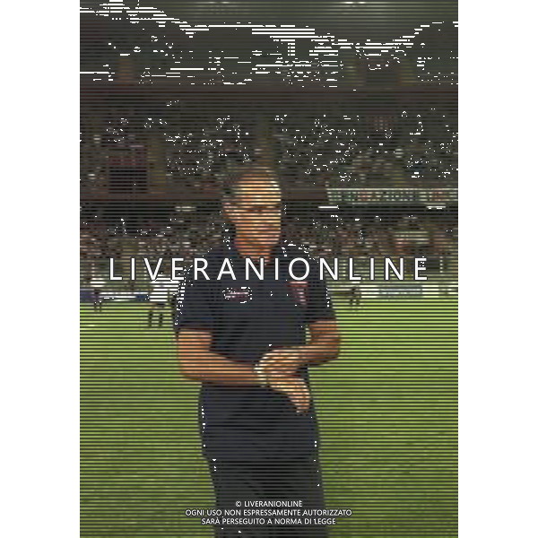 RETROSPETTIVA ANTONELLO CUCCUREDDU ALLENATORE CROTONE CALCIO NELLA FOTO ANTONELLO CUCCUREDDU ALLENATORE CROTONE CALCIO NELL\'ANNO 2000-2001 AG ALDO LIVERANI SAS