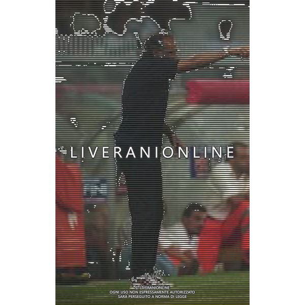 RETROSPETTIVA ANTONELLO CUCCUREDDU ALLENATORE CROTONE CALCIO NELLA FOTO ANTONELLO CUCCUREDDU ALLENATORE CROTONE CALCIO NELL\'ANNO 2000-2001 AG ALDO LIVERANI SAS
