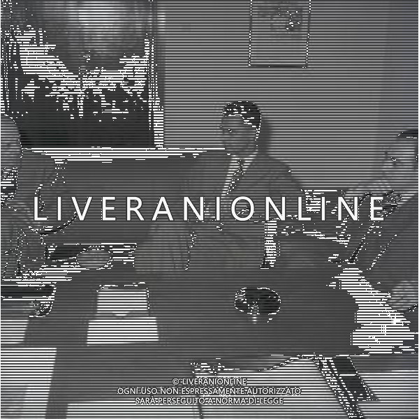 RETROSPETTIVA ANTONIO GIOLITTI POLITICO NELLAFOTO ANTONIO GIOLITTI A ROMA NELL\'ANNO 1960 AG ALDO LIVERANI SAS