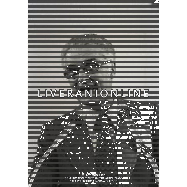 RETROSPETTIVA ANTONIO GIOLITTI POLITICO NELLAFOTO ANTONIO GIOLITTI AL CONGRESSO DEL PSI NELL\'ANNO 1976 A ROMA AG ALDO LIVERANI SAS