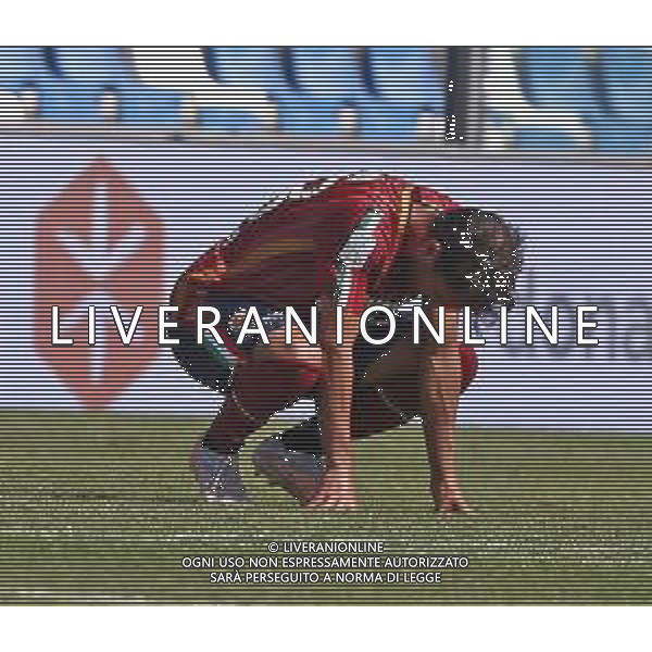REGGIANA - SPAL CAMPIONATO CALCIO SERIE B 07.05.2021 NELLA FOTO LA DELUSIONE A FINE GARA DEI GIOCATORI DELLA REGGIANA PER LA RETROCESSIONE IN SERIE C ©SANTANDREAi / AGENZIA ALDO LIVERANI SAS