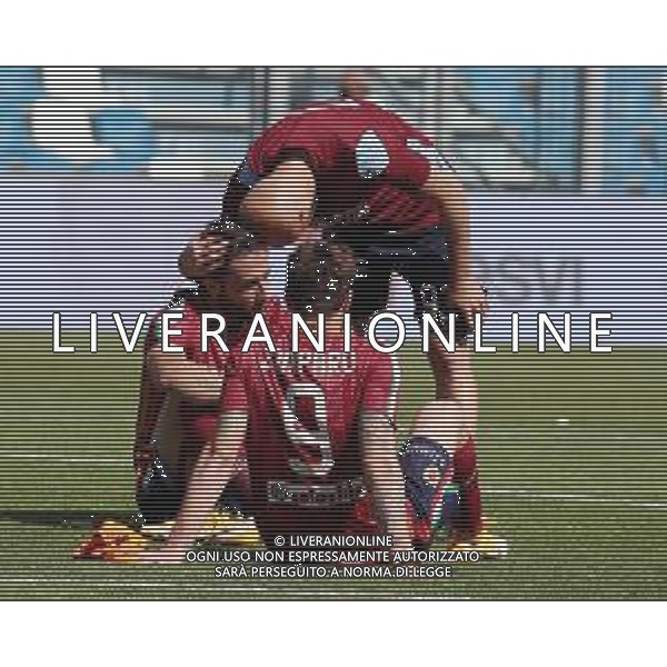 REGGIANA - SPAL CAMPIONATO CALCIO SERIE B 07.05.2021 NELLA FOTO LA DELUSIONE A FINE GARA DEI GIOCATORI DELLA REGGIANA PER LA RETROCESSIONE IN SERIE C ©SANTANDREAi / AGENZIA ALDO LIVERANI SAS