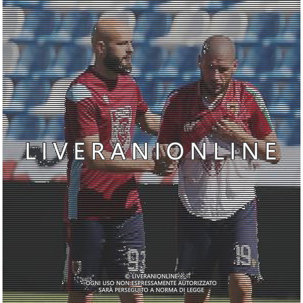 REGGIANA - SPAL CAMPIONATO CALCIO SERIE B 07.05.2021 NELLA FOTO LA DELUSIONE A FINE GARA DEI GIOCATORI DELLA REGGIANA PER LA RETROCESSIONE IN SERIE C ©SANTANDREAi / AGENZIA ALDO LIVERANI SAS
