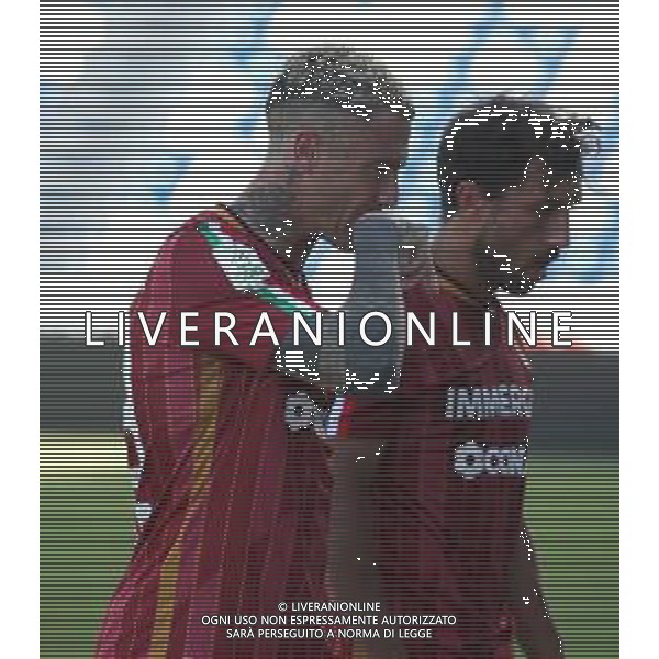 REGGIANA - SPAL CAMPIONATO CALCIO SERIE B 07.05.2021 NELLA FOTO LA DELUSIONE A FINE GARA DEI GIOCATORI DELLA REGGIANA PER LA RETROCESSIONE IN SERIE C ©SANTANDREAi / AGENZIA ALDO LIVERANI SAS