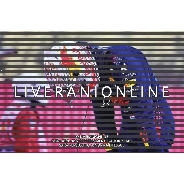 Max Verstappen (NLD) Red Bull Racing in qualifying parc ferme. 08.05.2021. Formula 1 World Championship, Rd 4, Spanish Grand Prix, Barcelona, Spain, Qualifying Day. - www.xpbimages.com, EMail: requests@xpbimages.com © Copyright: Batchelor / XPB Images / AGENZIA ALDO LIVERANI SAS - ITALY ONBLY EDITORIAL USE ONLY