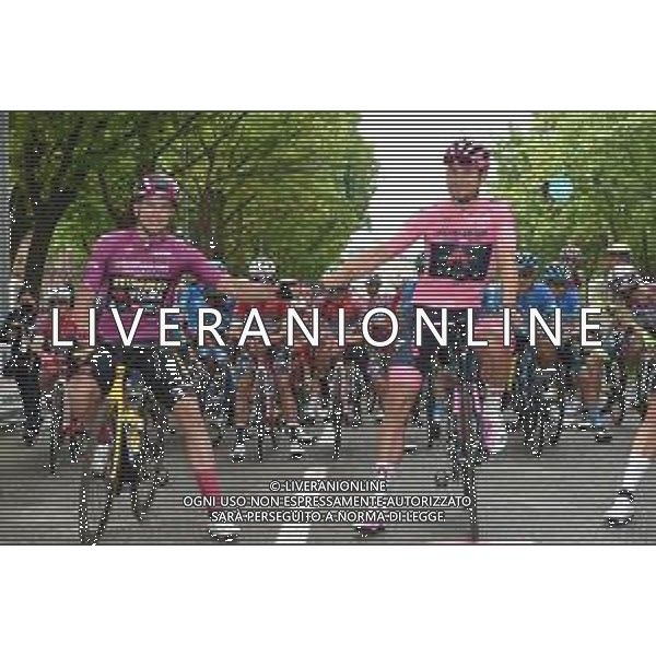 09-05-2021 Giro D\'italia; Tappa 02 Stupinigi - Novara; 2021, Ineos Grenadiers; 2021, Jumbo - Visma; Ganna, Filippo; Affini, Edoardo; Stupinigi; ©SIROTTI / AGENZIA ALDO LIVERANI SAS