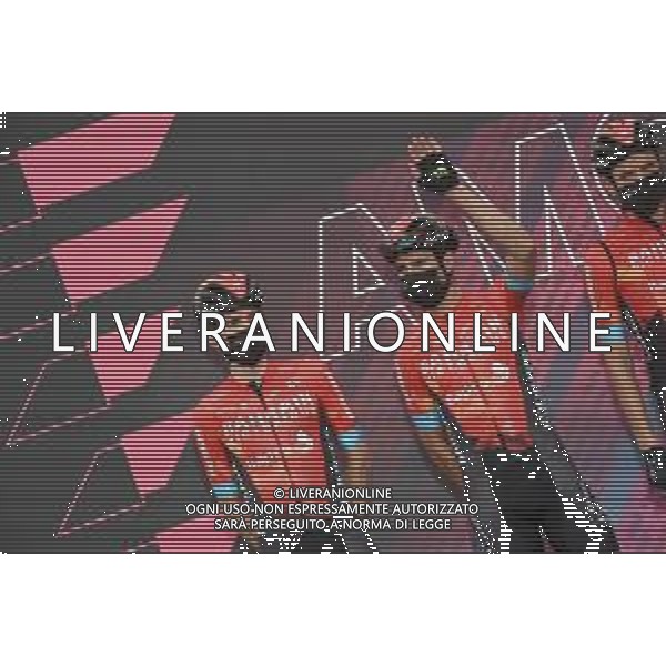 09-05-2021 Giro D\'italia; Tappa 02 Stupinigi - Novara; 2021, Bahrain - Victorious; Bilbao, Peio; Landa Meana, Mikel; Stupinigi; ©SIROTTI / AGENZIA ALDO LIVERANI SAS