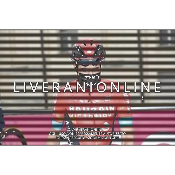 09-05-2021 Giro D\'italia; Tappa 02 Stupinigi - Novara; 2021, Bahrain - Victorious; Landa Meana, Mikel; Stupinigi; ©SIROTTI / AGENZIA ALDO LIVERANI SAS