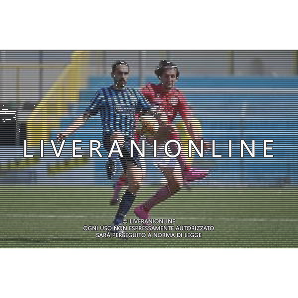© TVRG Francesco Bolzoni (Lecco) SX e Riccardo Cretella (Grosseto) DX Lecco vs Grosseto Campionato Serie C - 1o turno playoff Lecco 09-05-2021 Stadio Rigamonti Ceppi foto Roberto Garavaglia/ag. Aldo Liverani sas