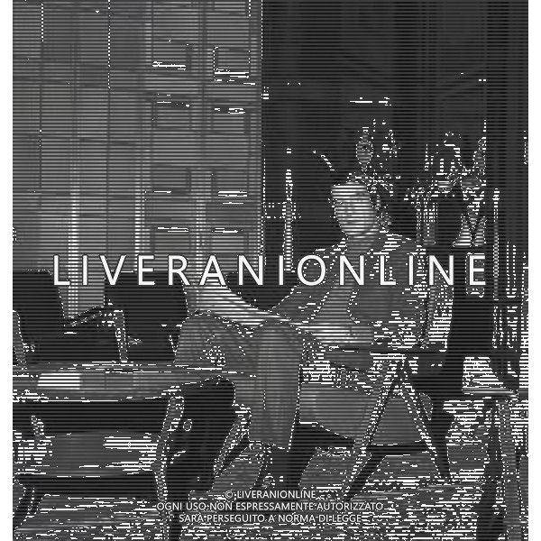 RETROSPETTIVA ENRICO ALBERTOSI CALCIATORE NELLA FOTO ENRICO ALBERTOSI NELL\'ANNO 1970 A MILANO AG ALDO LIVERANI SAS