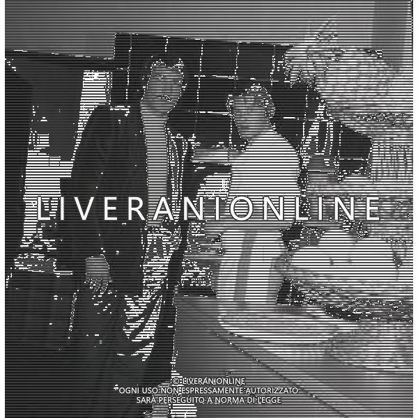 RETROSPETTIVA ENRICO ALBERTOSI CALCIATORE NELLA FOTO ENRICO ALBERTOSI NELL\'ANNO 1979 NEL SUO RISTORANTE TATUM AG ALDO LIVERANI SAS