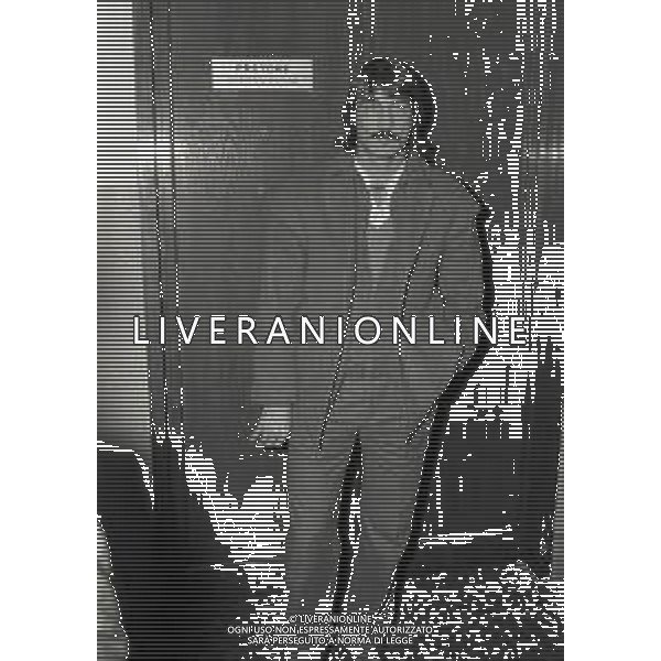 RETROSPETTIVA ENRICO ALBERTOSI CALCIATORE NELLA FOTO ENRICO ALBERTOSI NELL\'ANNO 1978 IN TRIBUNALE A MILANO AG ALDO LIVERANI SAS
