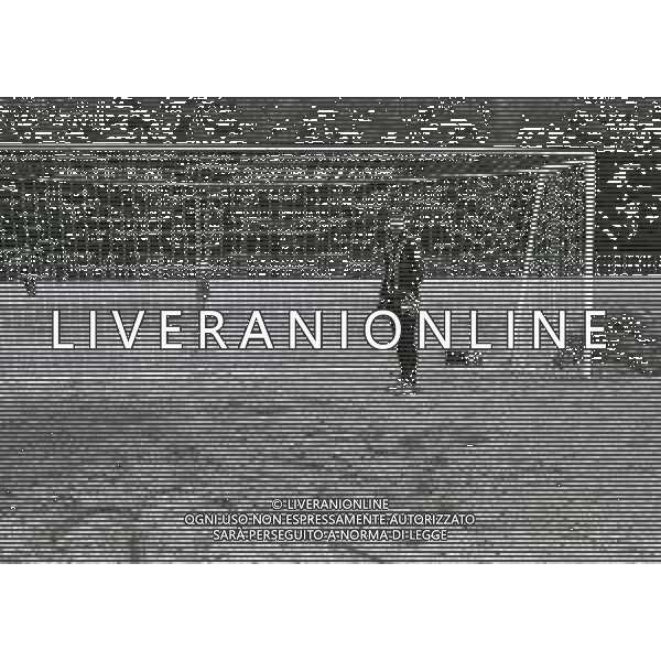 RETROSPETTIVA ENRICO ALBERTOSI CALCIATORE NELLA FOTO ENRICO ALBERTOSI NELL\'ANNO 1979 -1980 AL MILAN AG ALDO LIVERANI SAS