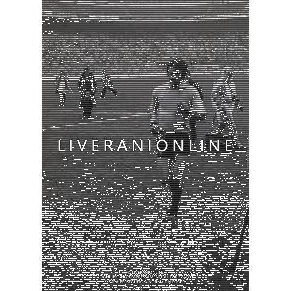 RETROSPETTIVA ENRICO ALBERTOSI CALCIATORE NELLA FOTO ENRICO ALBERTOSI NELL\'ANNO 1978 AG ALDO LIVERANI SAS