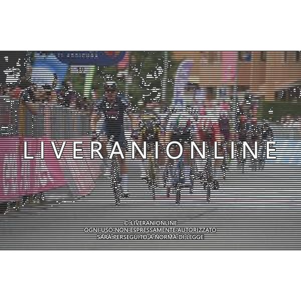 09-05-2021 Giro D\'italia; Tappa 02 Stupinigi - Novara; 2021, Alpecin - Fenix; 2021, Qhubeka - Assos; 2021, Cofidis; 2021, Jumbo - Visma; Merlier, Tim; Nizzolo, Giacomo; Viviani, Elia; Groenewegen, Dylan; Novara; ©SIROTTI / AGENZIA ALDO LIVERANI SAS