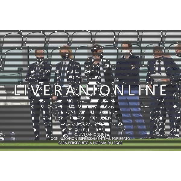 ©Alessandro Falzone/Agenzia Aldo Liverani Torino 09.05.2021 Stadio Allianz Stadium Juventus vs Milan Serie A Tim 2020-2021 Nella foto : Fabio PARATICI, Pavel NEDVED, Andrea AGNELLI e John ELKANN ©FALZONE / AGENZIA ALDO LIVERANI SAS