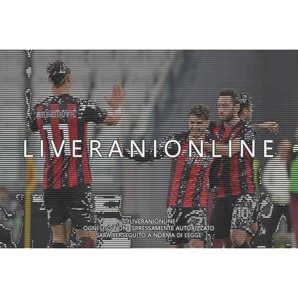 ©Alessandro Falzone/Agenzia Aldo Liverani Torino 09.05.2021 Stadio Allianz Stadium Juventus vs Milan Serie A Tim 2020-2021 Nella foto : ESULTANZA GOL DI BRAHIM DIAZ ©FALZONE / AGENZIA ALDO LIVERANI SAS