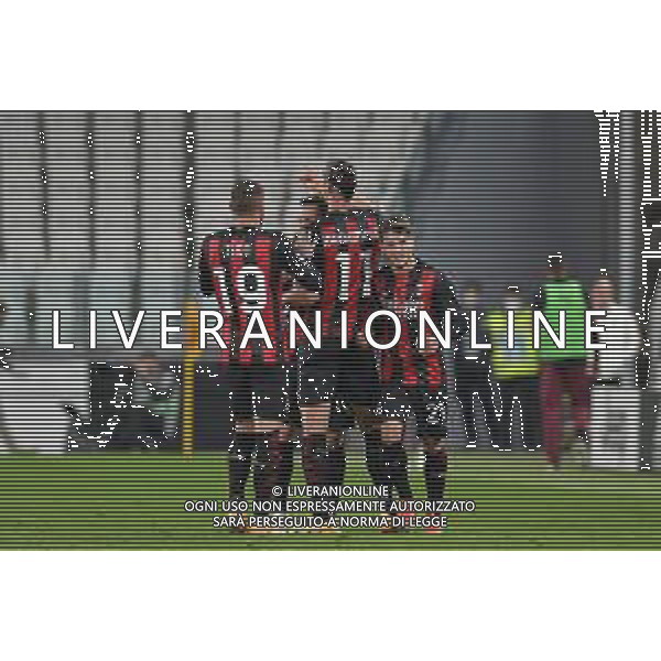 ©Alessandro Falzone/Agenzia Aldo Liverani Torino 09.05.2021 Stadio Allianz Stadium Juventus vs Milan Serie A Tim 2020-2021 Nella foto : ESULTANZA GOL DI BRAHIM DIAZ ©FALZONE / AGENZIA ALDO LIVERANI SAS