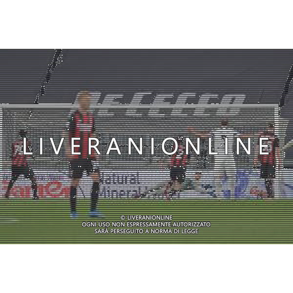 ©Alessandro Falzone/Agenzia Aldo Liverani Torino 09.05.2021 Stadio Allianz Stadium Juventus vs Milan Serie A Tim 2020-2021 Nella foto : WOJCIECH SZCZESNY PARA IL RIGORE A FRANCK KESSIE ©FALZONE / AGENZIA ALDO LIVERANI SAS