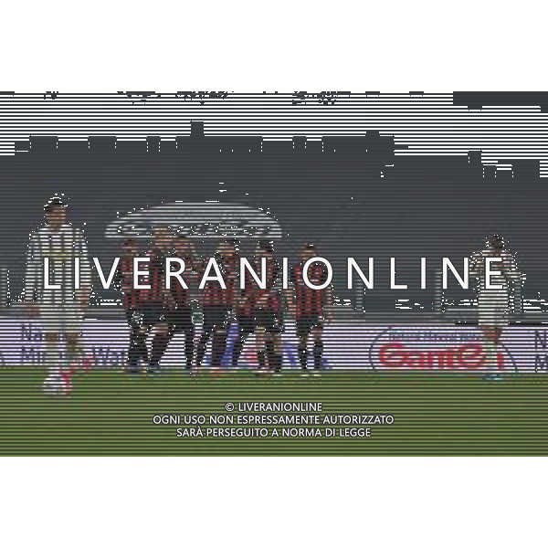 ©Alessandro Falzone/Agenzia Aldo Liverani Torino 09.05.2021 Stadio Allianz Stadium Juventus vs Milan Serie A Tim 2020-2021 Nella foto : ESULTANZA GOL DI REBIC ©FALZONE / AGENZIA ALDO LIVERANI SAS