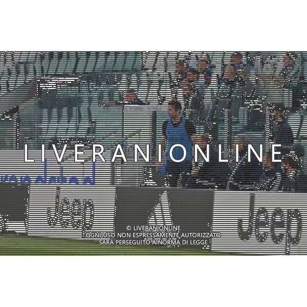 ©Alessandro Falzone/Agenzia Aldo Liverani Torino 09.05.2021 Stadio Allianz Stadium Juventus vs Milan Serie A Tim 2020-2021 Nella foto : Tristezza in panchina Juventus con Gianluigi Buffon
