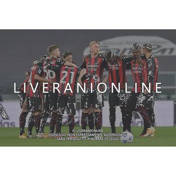 ©Alessandro Falzone/Agenzia Aldo Liverani Torino 09.05.2021 Stadio Allianz Stadium Juventus vs Milan Serie A Tim 2020-2021 Nella foto : Calciatori del Milan