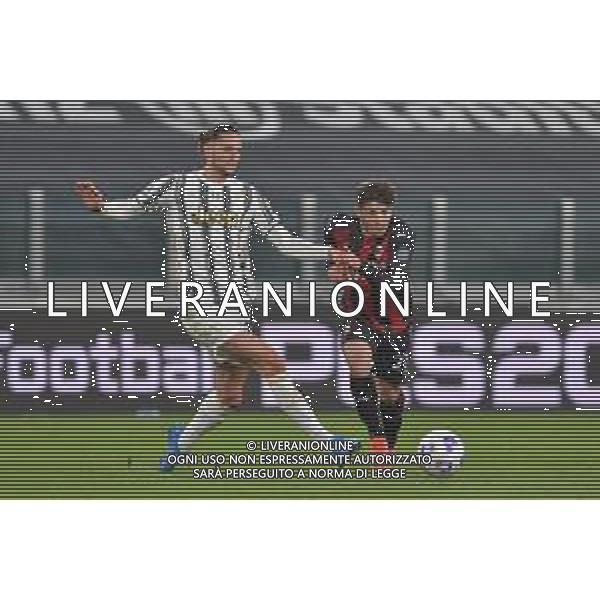 ©Alessandro Falzone/Agenzia Aldo Liverani Torino 09.05.2021 Stadio Allianz Stadium Juventus vs Milan Serie A Tim 2020-2021 Nella foto : Adrien Rabiot-Brahim Diaz