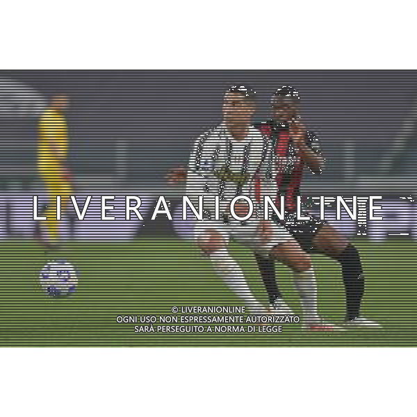 ©Alessandro Falzone/Agenzia Aldo Liverani Torino 09.05.2021 Stadio Allianz Stadium Juventus vs Milan Serie A Tim 2020-2021 Nella foto : Cristiano Ronaldo-Fikayo Tomori