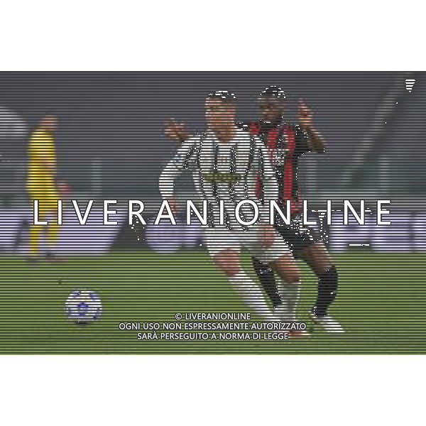 ©Alessandro Falzone/Agenzia Aldo Liverani Torino 09.05.2021 Stadio Allianz Stadium Juventus vs Milan Serie A Tim 2020-2021 Nella foto : Cristiano Ronaldo-Fikayo Tomori