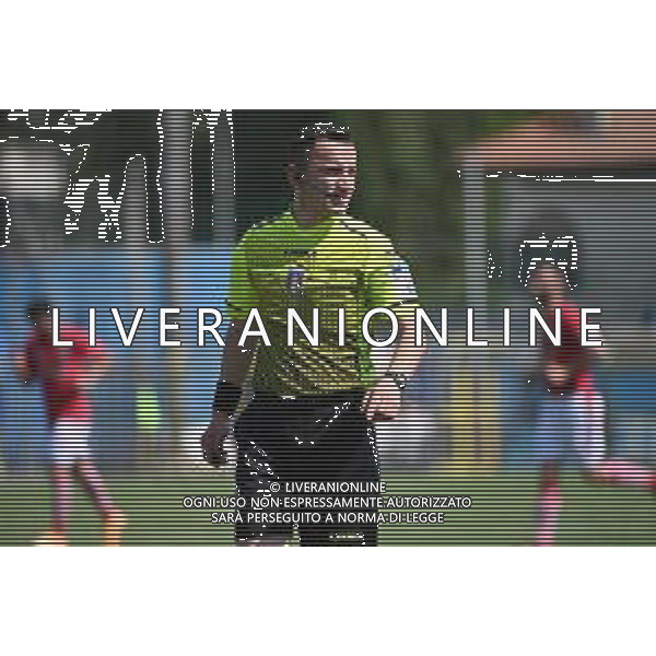 © TVRG l\'arbitro Eduart Pashuku di Albano Laziale (Roma) Lecco vs Grosseto Campionato Serie C - 1o turno playoff Lecco 09-05-2021 Stadio Rigamonti Ceppi foto Roberto Garavaglia/ag. Aldo Liverani sas
