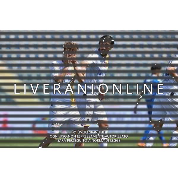 Guglielmii/LMedia - Empoli FC vs US Lecce - Campionato di Calcio Serie BKT 2020/2021 10 maggio 2021 - Stadio Carlo Castellani, Empoli, Italia Nella foto: Pablo Rodriguez Delgado (Lecce) esulta dopo il gol @Guglielmii/LMedia AG ALDO LIVERANI SAS