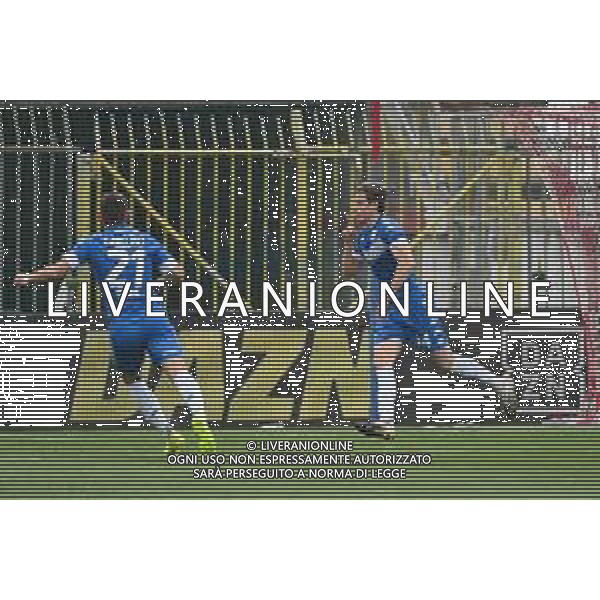 © TVRG esultanza Brescia dopo il gol del 2 a 0 Monza vs Brewscia Campionato Serie BKT - 38a giornata Monza 10-05-2021 U-Power Stadium foto Roberto Garavaglia/ag. Aldo Liverani sas