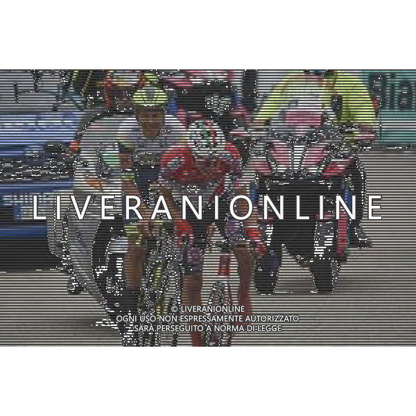 10-05-2021 Giro D\'italia; Tappa 03 Biella - Canale; 2021, Androni Giocattoli - Sidermec; 2021, Intermarche - Wanty Gobert; Pellaud, Simon; Van Der Hoorn, Taco; Guarene; ©SIROTTI / AGENZIA ALDO LIVERANI SAS