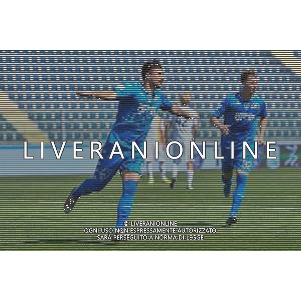 Guglielmii/LMedia - Empoli FC vs US Lecce - Campionato di Calcio Serie BKT 2020/2021 10 maggio 2021 - Stadio Carlo Castellani, Empoli, Italia Nella foto: Ryder Matos (Empoli) esulta dopo il gol @Guglielmii/LMedia AG ALDO LIVERANI SAS